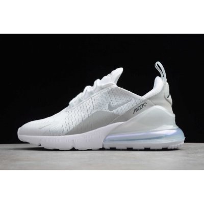 Nike Air Max 270 Beyaz / Metal Gümüş Koşu Ayakkabısı Türkiye - DP3JZHKQ